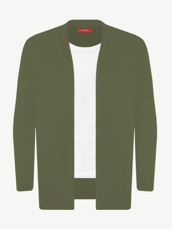 Кардиган с планкой из экохлопка