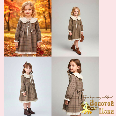 Платье микровельвет д (3-6) 251112-R6143