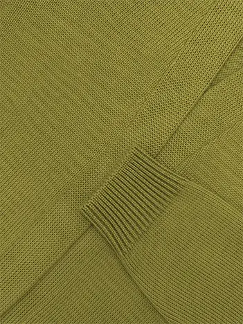 Кардиган с планкой из шелка