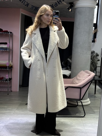 Шуба Brilliant молочный