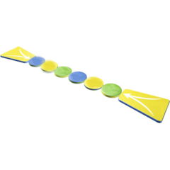Элемент водного парка «Скользкий мост», 7×2×0,5 м