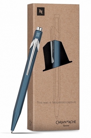 Ручка шариковая Caran d`Ache 849 Nespresso LE Blue (849.159)