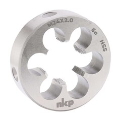 Плашка М24х2,0 DINEN22568 HSS 6e 55х16мм NKP 239241N
