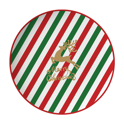 Тарелка для горячих блюд First Lady "Европейское Рождество"