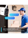 Камера видеонаблюдения, уличная, TP-Link Tapo C320WS 4 Мп (2560 1440) 3.18-3.18мм цветная корп.:белый