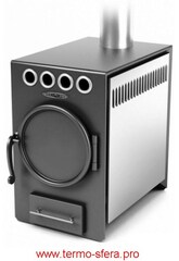 Дровяная печь Нормаль-2 Турбо антрацит, НК, ТВ