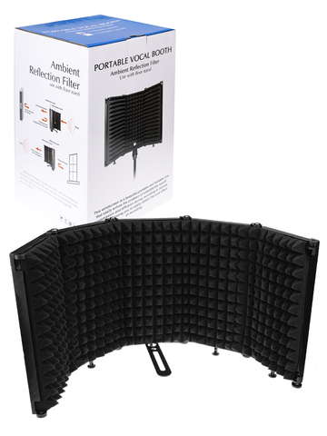 Акустический экран для микрофона (5 секции)