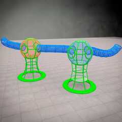 Верёвочные шары с переходом «СфероПарк»