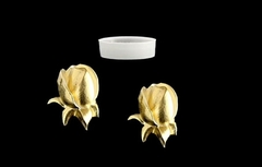 Силиконовый молд Бутон розы малый 2 D