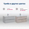 Aquanet 274014 Тумба с раковиной Алвита new 100 2 ящ. цв.белый матовый (274014)