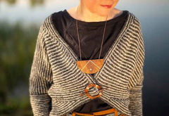 Описание по вязанию кардигана спицами "Catherines"