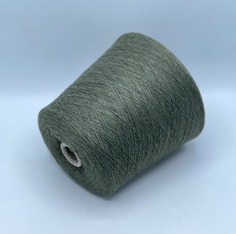 Cariaggi, Cashmere, 2/28 1400м, 100%Кашемир, Хаки,меланж, меланж (618/381), 37985