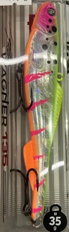 Воблер FA Relax Wagner Vib 135 V05  (тип: ратлин, плавучесть: тонущий, длина: 13.5 см., вес: 35г.)