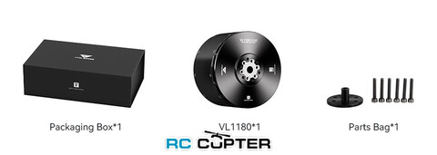 T-Motor VL1180 KV60 (45", 24S, 88 кг)