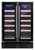 Винный шкаф Temptech Premium WP2DQ60DCB черный