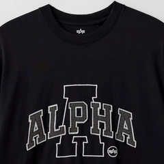 Футболка Alpha Industries UNFRM UNI Tee Black (Черный)