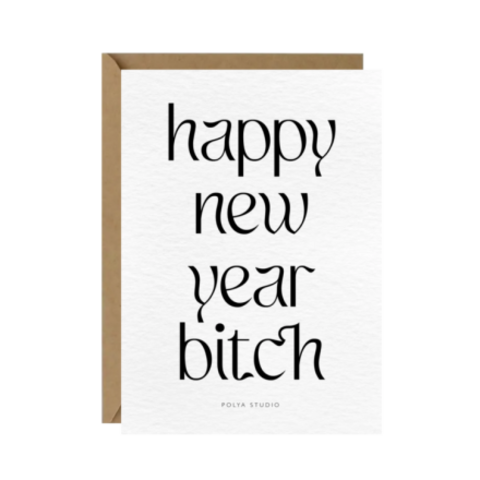 Открытка HAPPY NY BITCH
