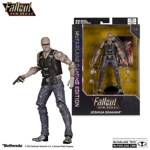 Фигурка Джошуа Грэм из игры Fallout New Vegas McFarlane Gaming Edition