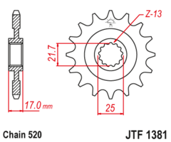 Звезда JT JTF1381