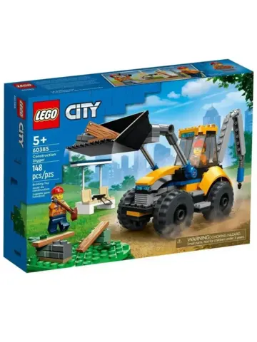 Конструктор City 60385 Строительный экскаватор