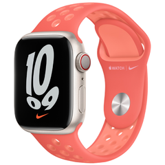 Ремешок Apple 45 mm Magic Ember/Crimson Bliss Nike Sport Band - Regular(ML8A3ZM/A)