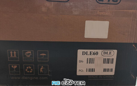Двигатель бензиновый (ДВС) DLE 60 для радиоуправляемых авиамоделей