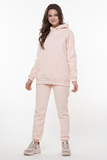 Утепленный спортивный костюм для беременных и кормящих 13125 кремовый