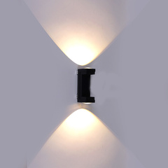 Светильник светодиодный настенный 86811-9.2-002TL COB2*3W BK Черный без Пульта