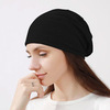 Картинка шапка-бини Skully Wear YZM-319 black - 3