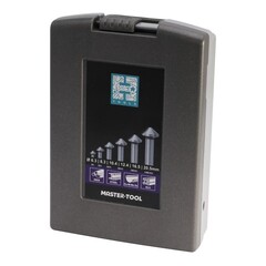 Набор зенковок 120° 6,3-20,5мм 3z HSSE-Co5 6шт H-Tools 890806EHT