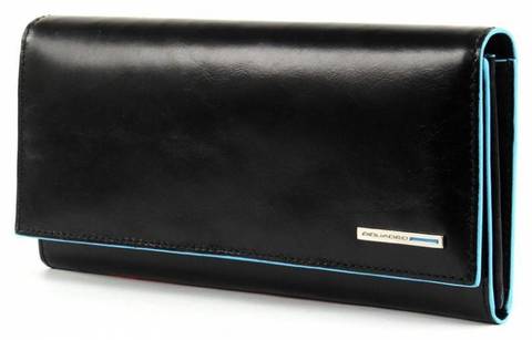 Кошелек женский Piquadro Blue Square PD3211B2/N чёрный натур.кожа