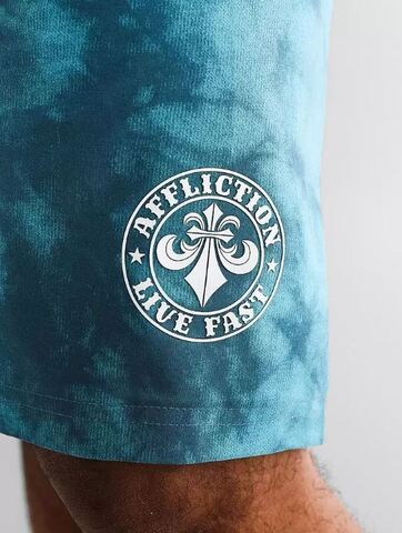 Affliction | Шорты мужские Rebel Chief Boardshort 101BS177 принт