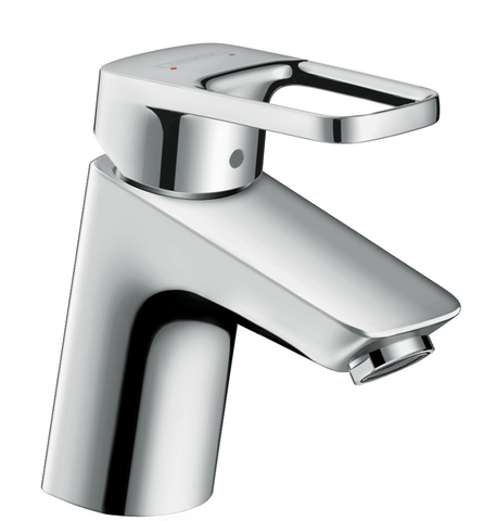 Смеситель для раковины 70, с донным клапаном, хром Hansgrohe Logis Loop 71150000