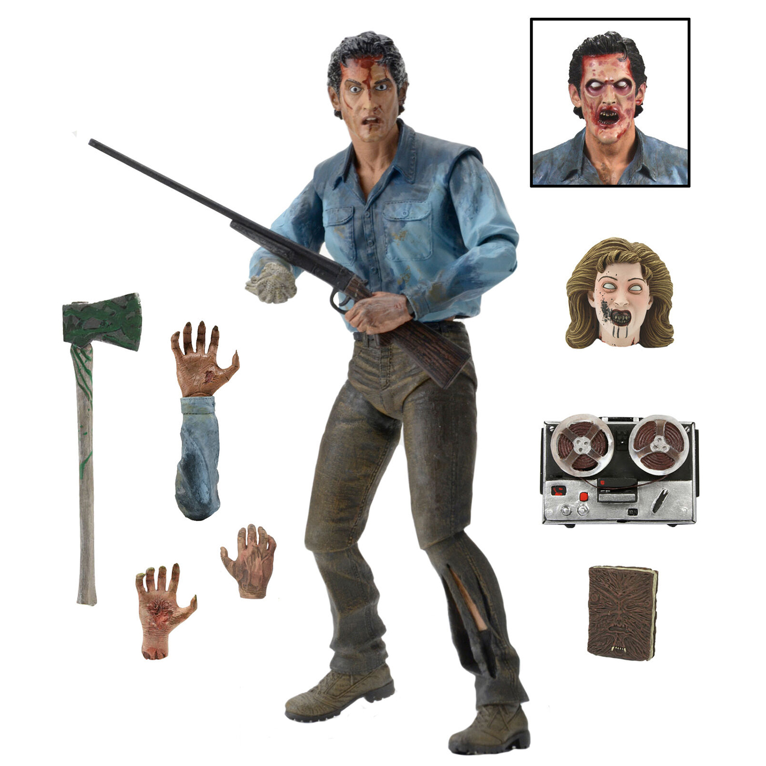 Фигурка NECA Evil Dead 2: Ultimate Ash – купить по выгодной цене |  Интернет-магазин комиксов 28oi.ru