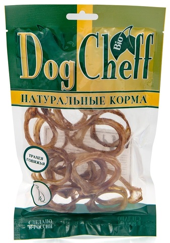 Dog Cheff лакомство для собак (трахея говяжья кольца) 50г