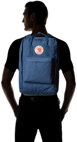 Картинка рюкзак городской Fjallraven Kanken Laptop 17 540 Royal blue - 3