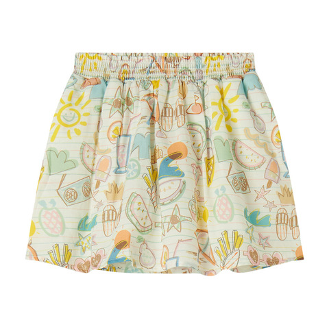 Юбка Stella McCartney Kids Summer Doodles