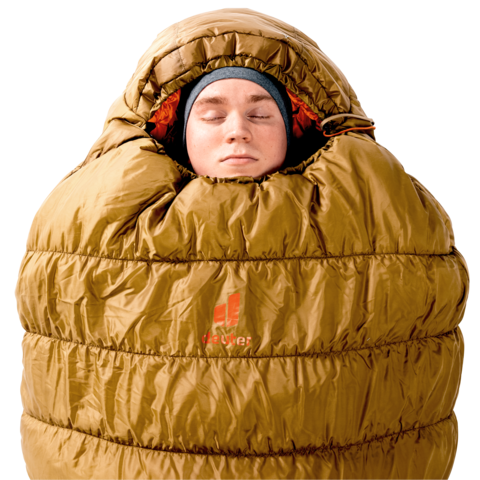 Картинка спальник Deuter Exosphere -11 EL Almond-Paprika - 3