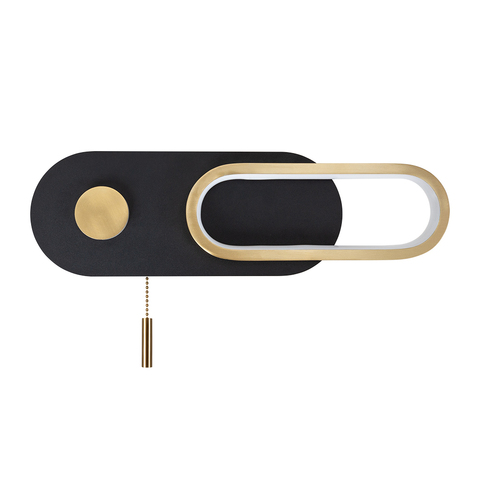 Бра Arte Lamp Lucas A2602AP-10BK