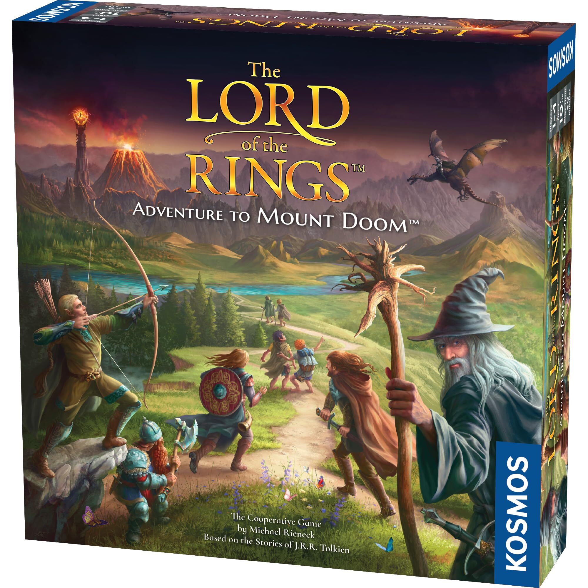 The Lord of the Rings: Adventure to Mount Doom - купить по выгодной цене |  RusboardGame