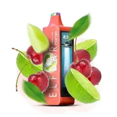 Elf Bar Planet 25000 - Cherry Lime (5% nic)