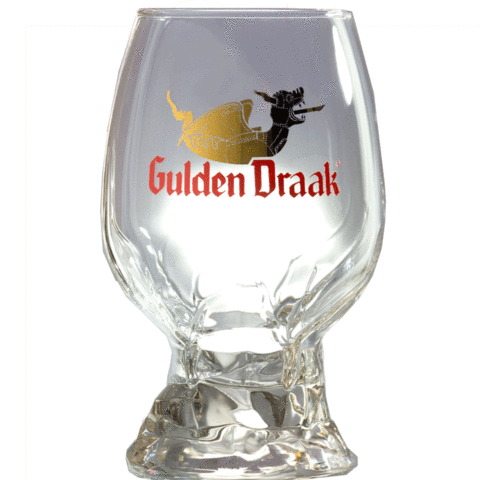 Набор из 6 пивных бокалов «Gulden Draak» (яйцо Дракона) , 330 мл