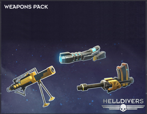 HELLDIVERS Weapons Pack (для ПК, цифровой код доступа)