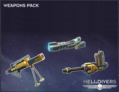HELLDIVERS Weapons Pack (для ПК, цифровой код доступа)
