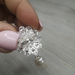 Брошь декоративная Цветок