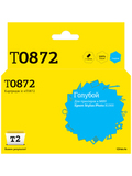 Картридж T2 IC-ET0872 для Epson Stylus Photo R1900, голубой, с чипом