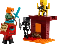 Конструктор LEGO Minecraft 21266 Битва за Нижнюю лаву