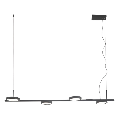 Подвесной светодиодный светильник Crystal Lux CLT 027C4 L1000 BL