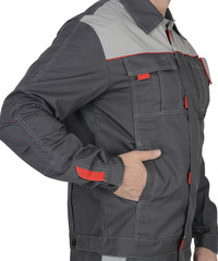 Костюм ФАВОРИТ п/к, куртка, серый