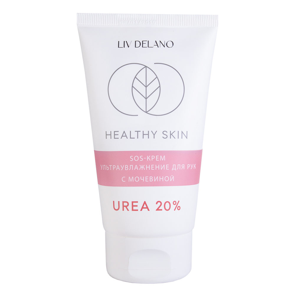 Liv-delano HEALTHY SKIN Крем для рук SOS ультраувлажнение с мочевиной 20% 150г